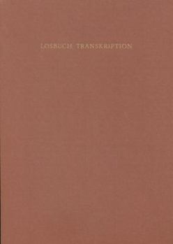 Ein Losbuch Konrad Bollstatters: Transkription Aus Cgm 312 Der Bayerischen Staatsbibliothek Munchen