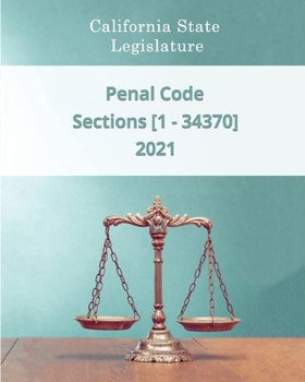 Paperback Penal Code 2021 - Sections [1 - 34370] Book