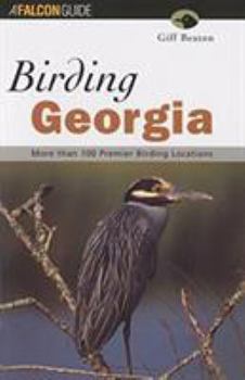 Paperback Birding Georgia Book