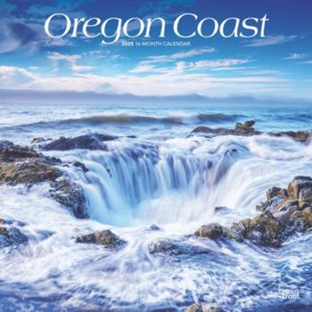 Calendar Oregon Coast 2025 12 X 24 Inch Monthly Square Wall Calendar Plastic-Free Book