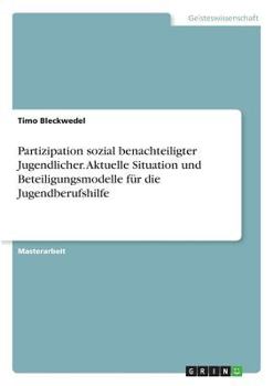 Paperback Partizipation sozial benachteiligter Jugendlicher. Aktuelle Situation und Beteiligungsmodelle für die Jugendberufshilfe [German] Book