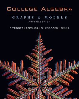 Hardcover College Algebra: Graphs and Models Book