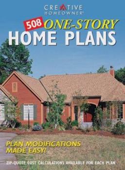 Paperback 508 One-Story Home Plans Book