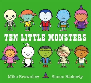 Paperback Ten Little Monsters [Paperback] [Sep 08, 2016] Mike Brownlow Book