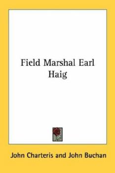 Paperback Field Marshal Earl Haig Book