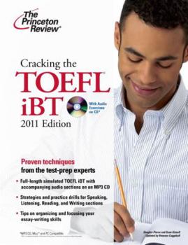 Paperback Cracking the TOEFL iBT with CD, 2011 Edition (Test Preparation) Book