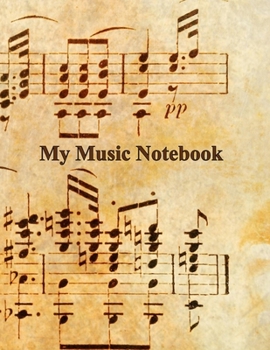 Paperback My Music Notebook Book