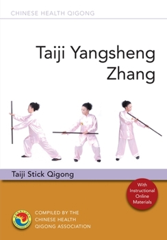 Paperback Taiji Yangsheng Zhang: Taiji Stick Qigong [With CD (Audio) and DVD] Book