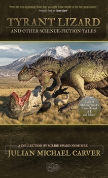 Paperback Tyrant Lizard and Other Science-Fiction Tales [Large Print] Book