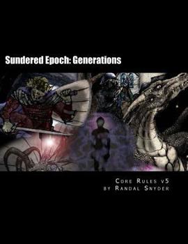 Paperback Sundered Epoch: Generations - Core Rules Book