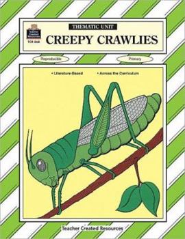 Paperback Creepy Crawlies Thematic Unit Book