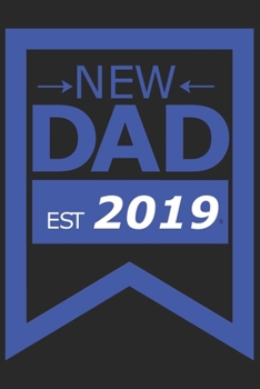 Paperback New DAD est 2019: New DAD est 2019: Notizbuch / Notebook / Journal / Taschenbuch Geschenk (6 x 9 Zoll - 110 Seiten - 4x4 kariert) Book