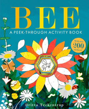 Paperback Bee: A Peek-Through Activity Book: With Over 200 Stickers Book