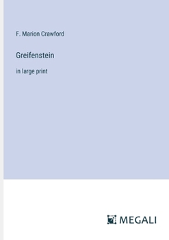 Paperback Greifenstein: in large print Book