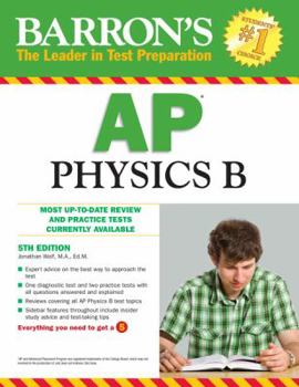 Paperback Barron's AP Physics B Book