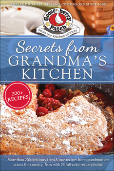 Paperback Secrets from Grandmas Kitchen Book