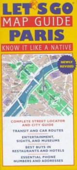 Paperback Let's Go Map Guide: Paris Book