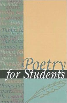 Hardcover Poetry for Students: Presenting Analysis, Context and Criticism on Commonly Studied Poetry Book