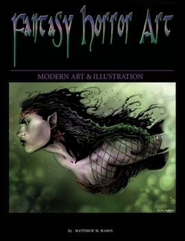 Paperback Fantasy Horror Art: Modern art & illustration Book