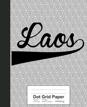Paperback Dot Grid Paper: LAOS Notebook Book