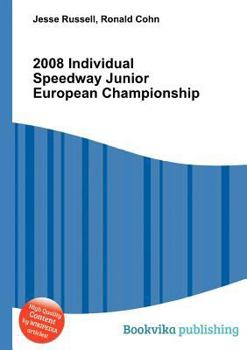 Paperback 2008 Individual Speedway Junior European Championship Book