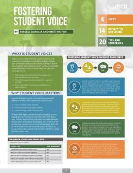 Paperback Fostering Student Voice (Quick Reference Guide) Book