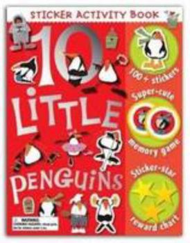 Paperback 10 Little Penguins Sticker Activity Book