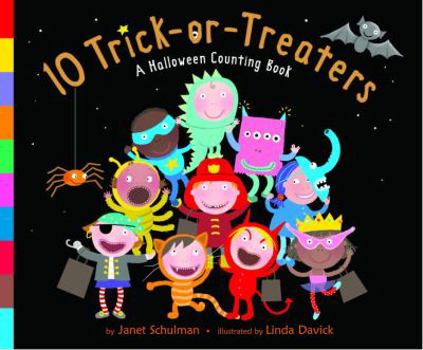 Hardcover 10 Trick-Or-Treaters: A Halloween Counting Book