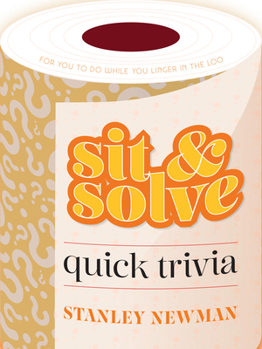 Paperback Sit & Solve Quick Trivia Book