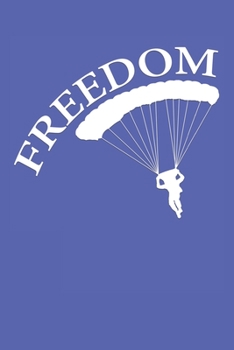 Paperback Grand Fantasy Designs - Notes: Paragliding Freedom Fly - Notebook 6x9 checkered Book