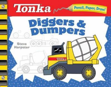 Spiral-bound Tonka Diggers & Dumpers Book