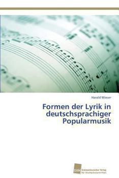 Paperback Formen der Lyrik in deutschsprachiger Popularmusik [German] Book