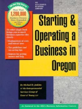 Paperback Starting and Operating a Business in Oregon Book
