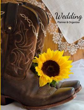 Paperback Wedding Planner & Organizer: Plan and organize your marriage ceremony and reception with these easy to use checklists, worksheets, charts and tools Book