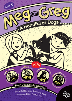 Paperback Meg and Greg: A Handful of Dogs Book