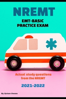 Paperback EMT Basic Practice Exam: (Actual study questions from the NREMT) Book