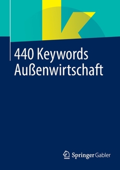 Paperback 440 Keywords Außenwirtschaft [German] Book