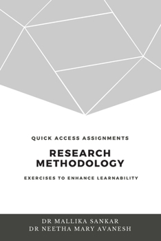 Paperback Quick Access Assignments Research Methodology: Exercises to Enhance Learnability Book