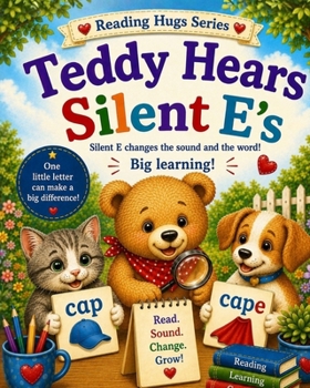 Paperback Teddy Hears Silent E's: Silent E Changes the Sound and the Word! Book