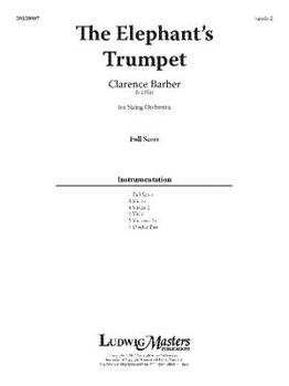 Paperback The Elephant's Trumpet: Conductor Score Book