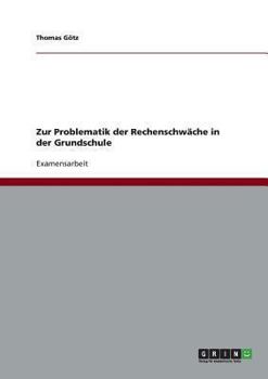 Paperback Zur Problematik der Rechenschwäche in der Grundschule [German] Book