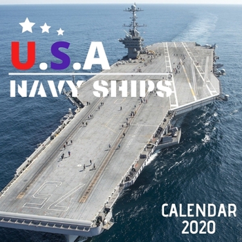 Paperback US Navy Ships 2020 Calendar: 12 Month Mini Wall Or Desk Calendar For Office, Home Or School Book