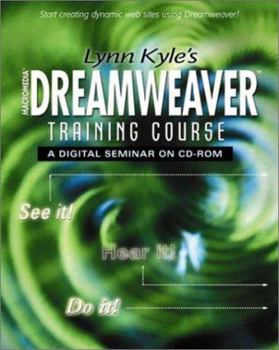 Paperback Lynn Kyles Dreamweaver Training Course on CD-ROM Book