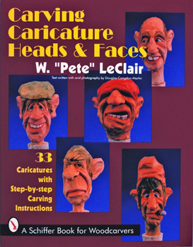 Paperback Carving Caricature Heads & Faces Book