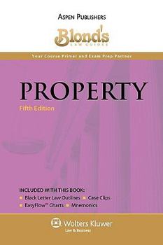 Paperback Blond's Law Guides: Property Book