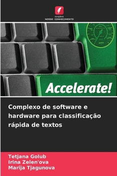 Paperback Complexo de software e hardware para classificação rápida de textos [Portuguese] Book