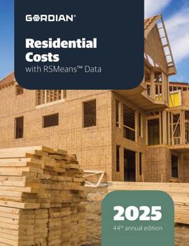 Paperback Residential Costs with RSMeans Data Book
