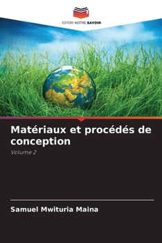 Paperback Matériaux et procédés de conception [French] Book