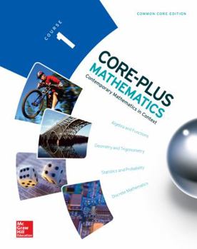 Hardcover Core Plus Mathematics, Course 1, Student Edition Book