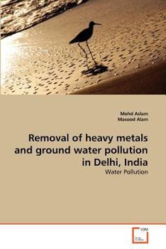 Paperback Removal of heavy metals and ground water pollution in Delhi, India Book